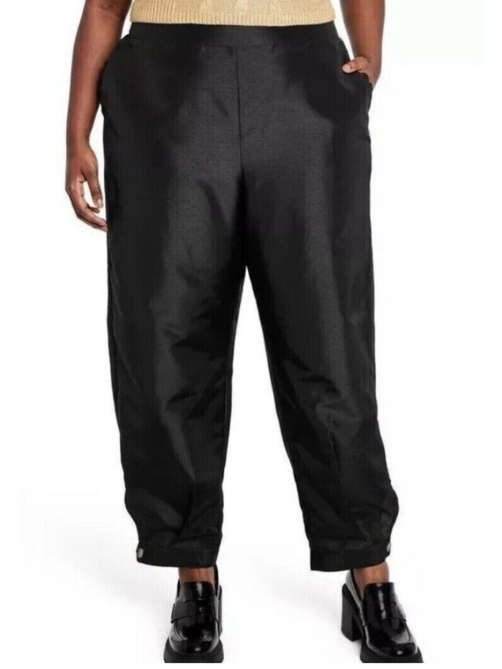 Kika Vargas x Target Black ankle pants